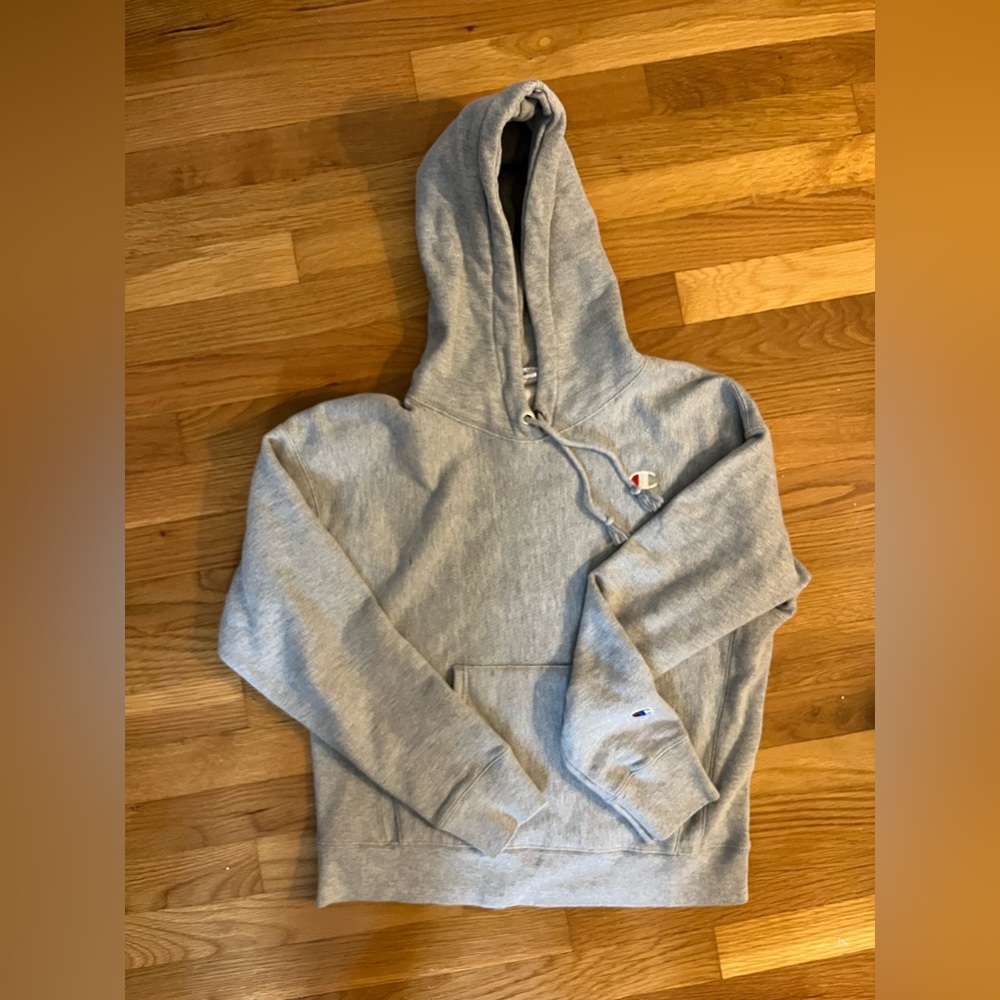 Gray champion sweatshirt